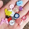 Random 100 Pieces Small Plastic Buttons DIY Sewing Craft Accessory (Mix)